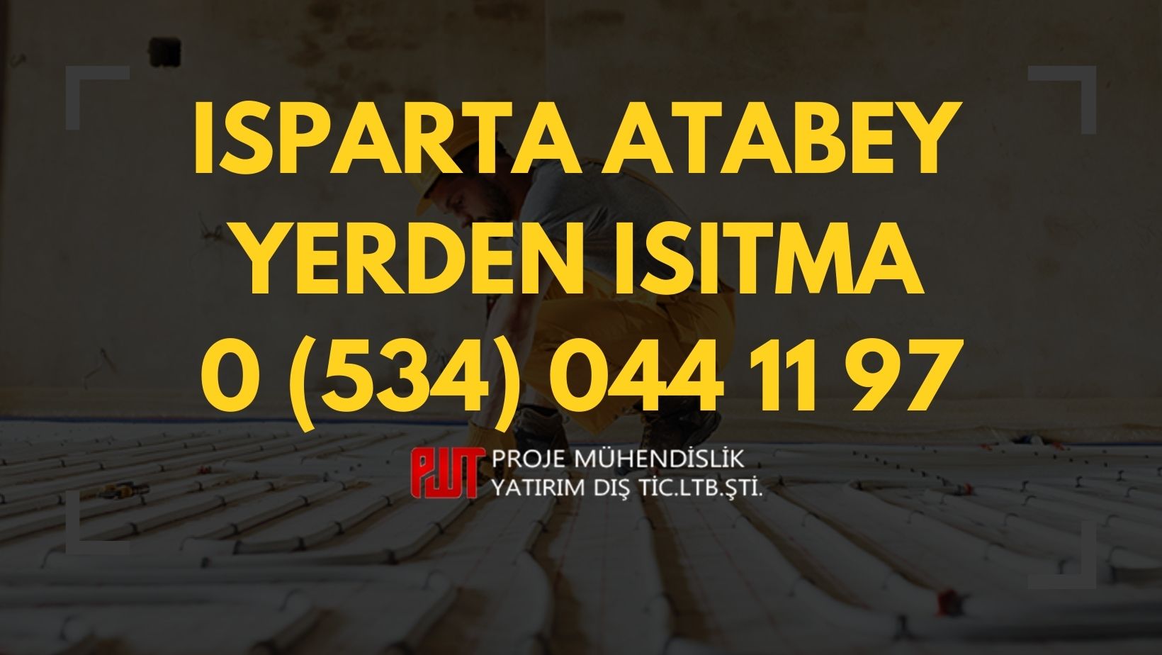 Isparta Atabey Yerden Isıtma