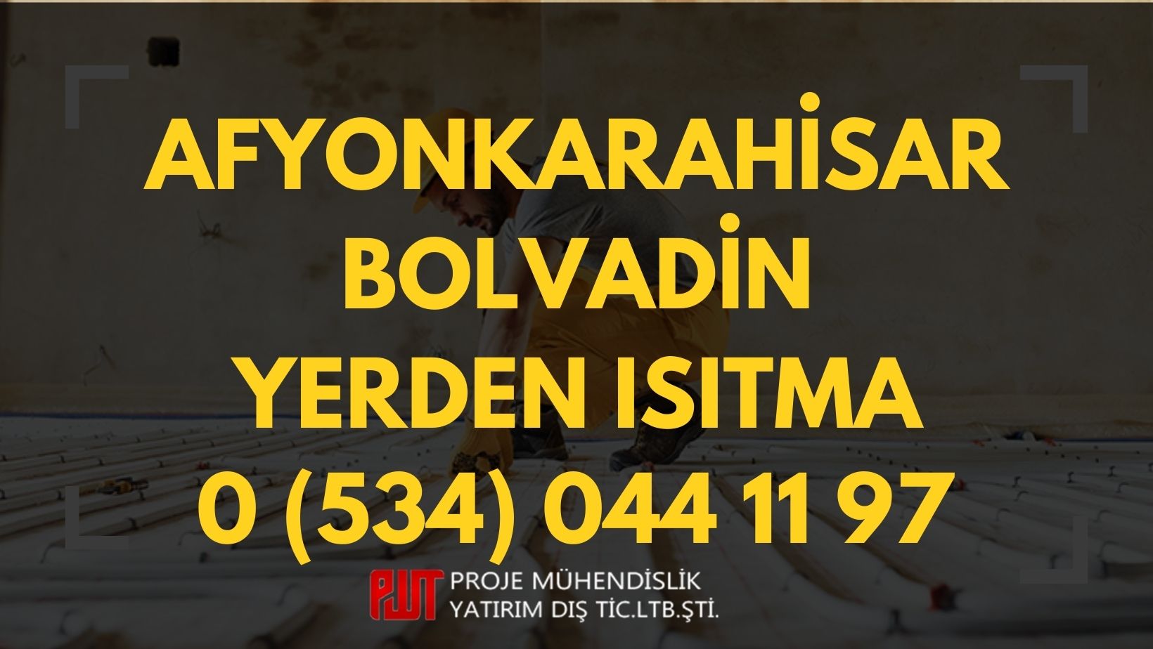 Afyonkarahisar Bolvadin Yerden Isıtma