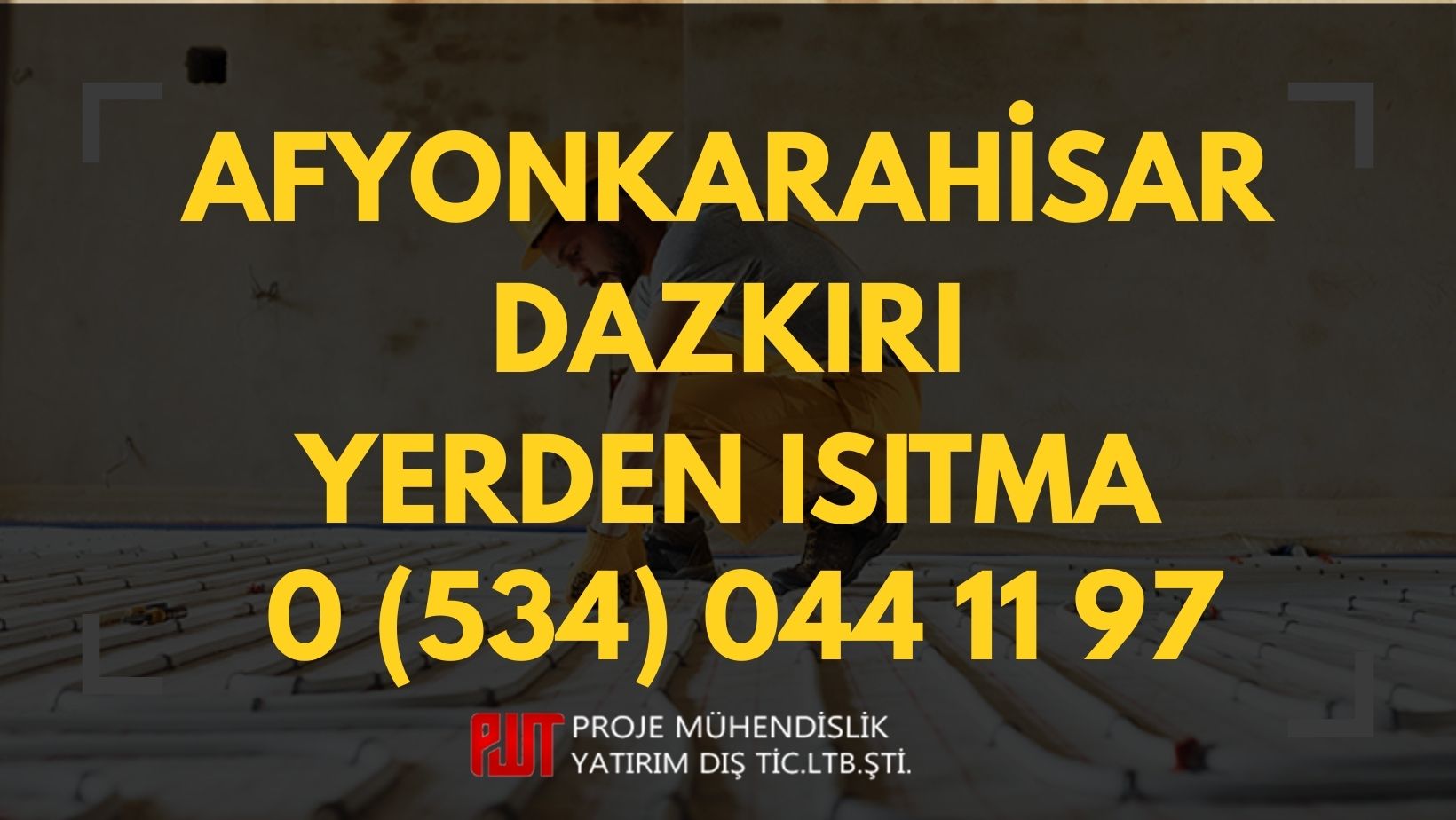 Afyonkarahisar Dazkırı Yerden Isıtma
